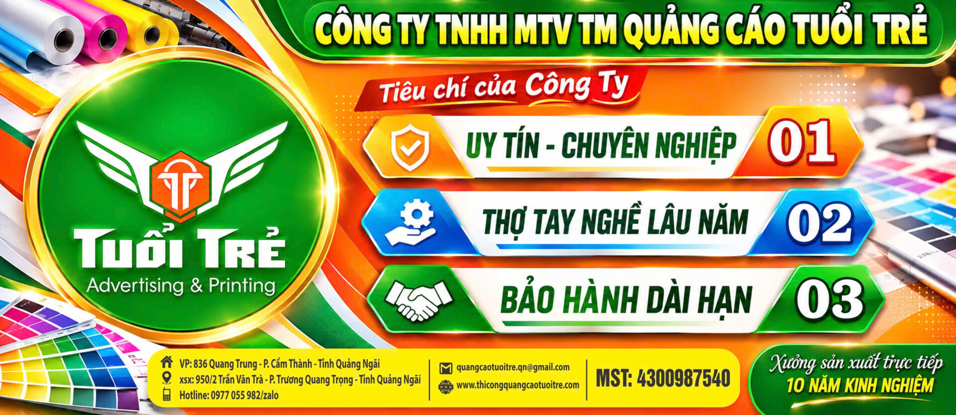 Công ty quảng cáo tại Quảng Ngãi